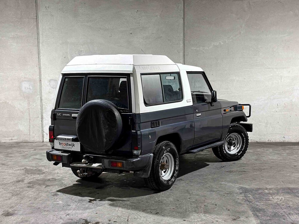 Toyota LandCr. H.Duty 4.2 LX Blind Van FRP 131PS 1992, VP-75-ZN Nutzfahrzeug