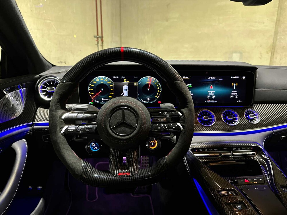 Mercedes-AMG GT63s 4.0 V8 E Performance (BRABUS) Premium Plus 843pk 2022 4-Door Coupe (Plug-In Hybrid), GRJ-87-H