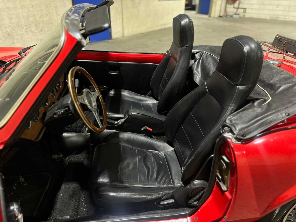 Triumph Spitfire 1500 Soft Top Twin Carburettor 71pk 1979 Cabriolet (Origineel-NL), DV-22-TS