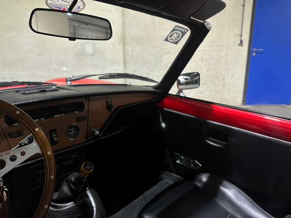 Triumph Spitfire 1500 Soft Top Twin Carburettor 71pk 1979 Cabriolet (Origineel-NL), DV-22-TS