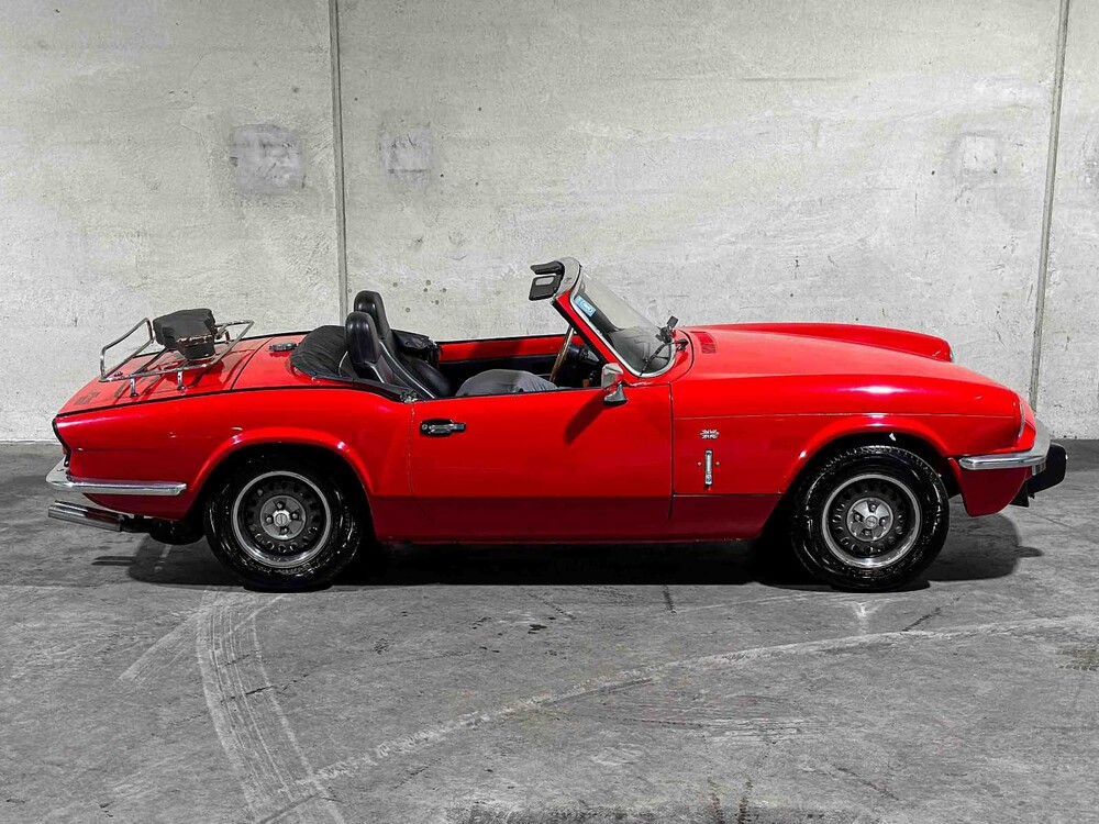 Triumph Spitfire 1500 Soft Top Twin Carburettor 71pk 1979 Cabriolet (Origineel-NL), DV-22-TS