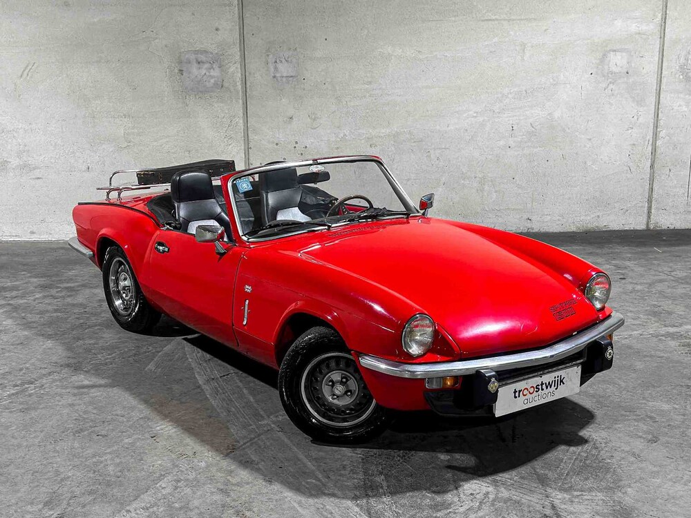 Triumph Spitfire 1500 Soft Top Twin Carburettor 71pk 1979 Cabriolet (Origineel-NL), DV-22-TS