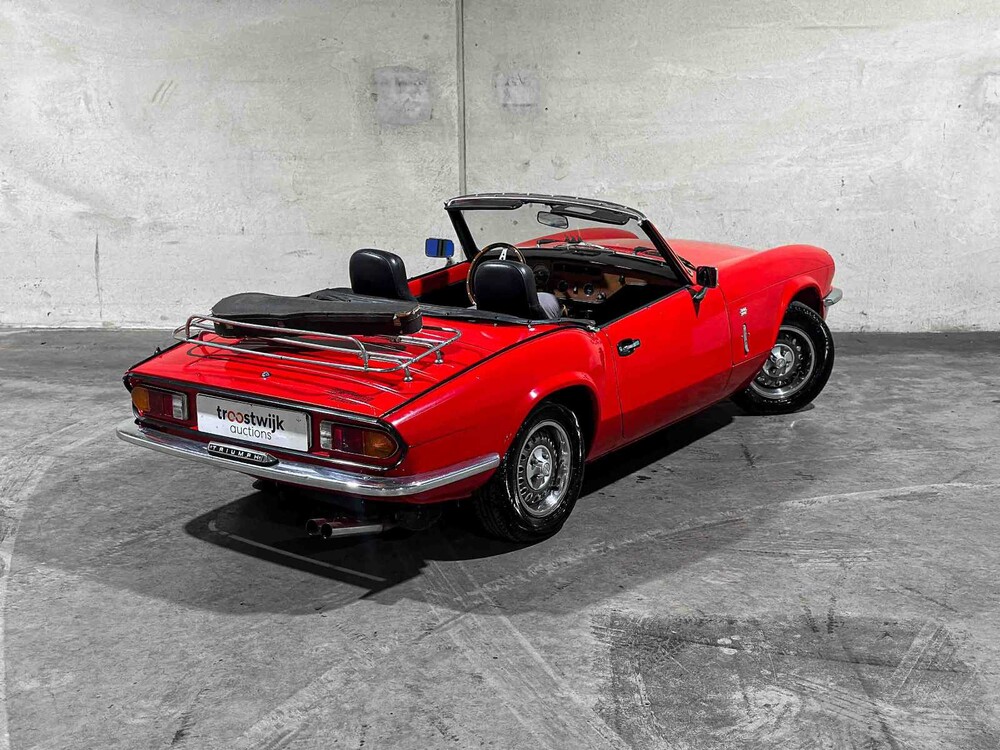Triumph Spitfire 1500 Soft Top Twin Carburettor 71pk 1979 Cabriolet (Origineel-NL), DV-22-TS
