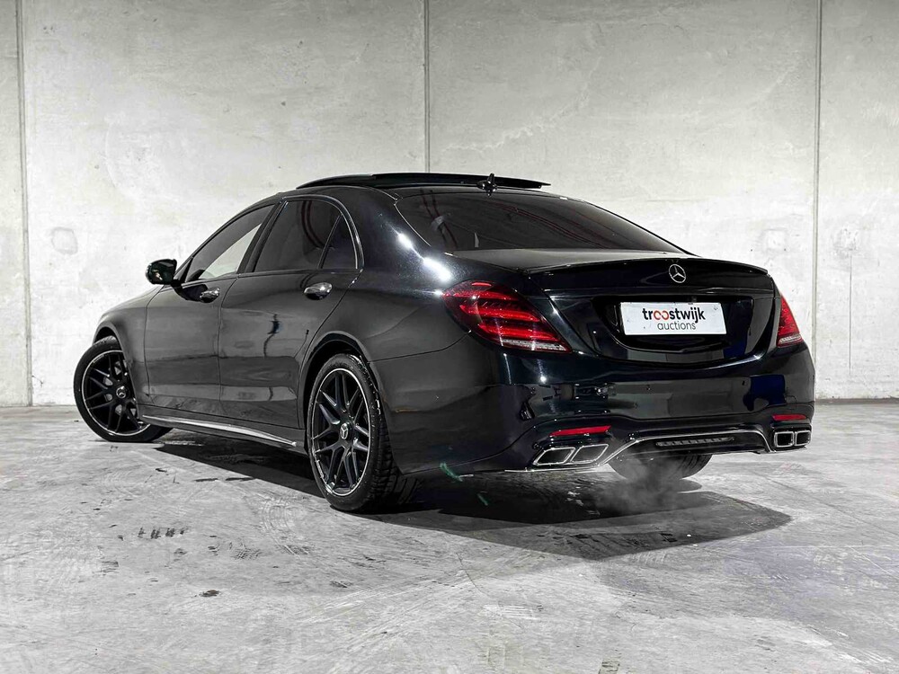 Mercedes-Benz S63 AMG 4.0 V8 4Matic+ Lang (Facelift) 612pk 2017 S-klasse, PZ-915-B