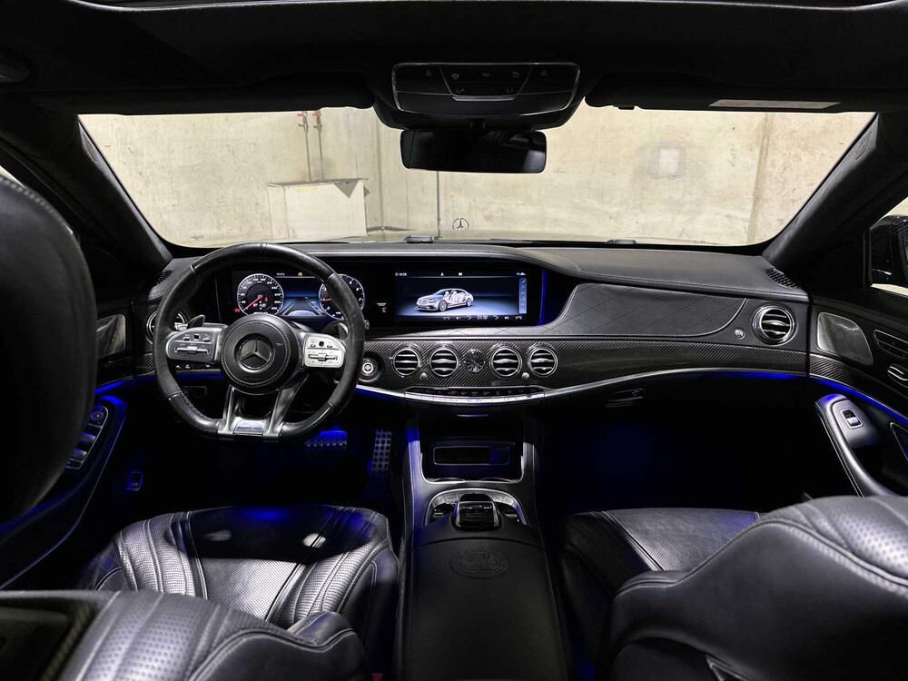 Mercedes-Benz S63 AMG 4.0 V8 4Matic+ Lang (Facelift) 612pk 2017 S-klasse, PZ-915-B