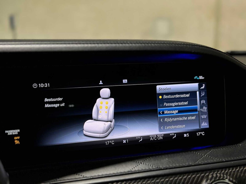 Mercedes-Benz S63 AMG 4.0 V8 4Matic+ Lang (Facelift) 612pk 2017 S-klasse, PZ-915-B