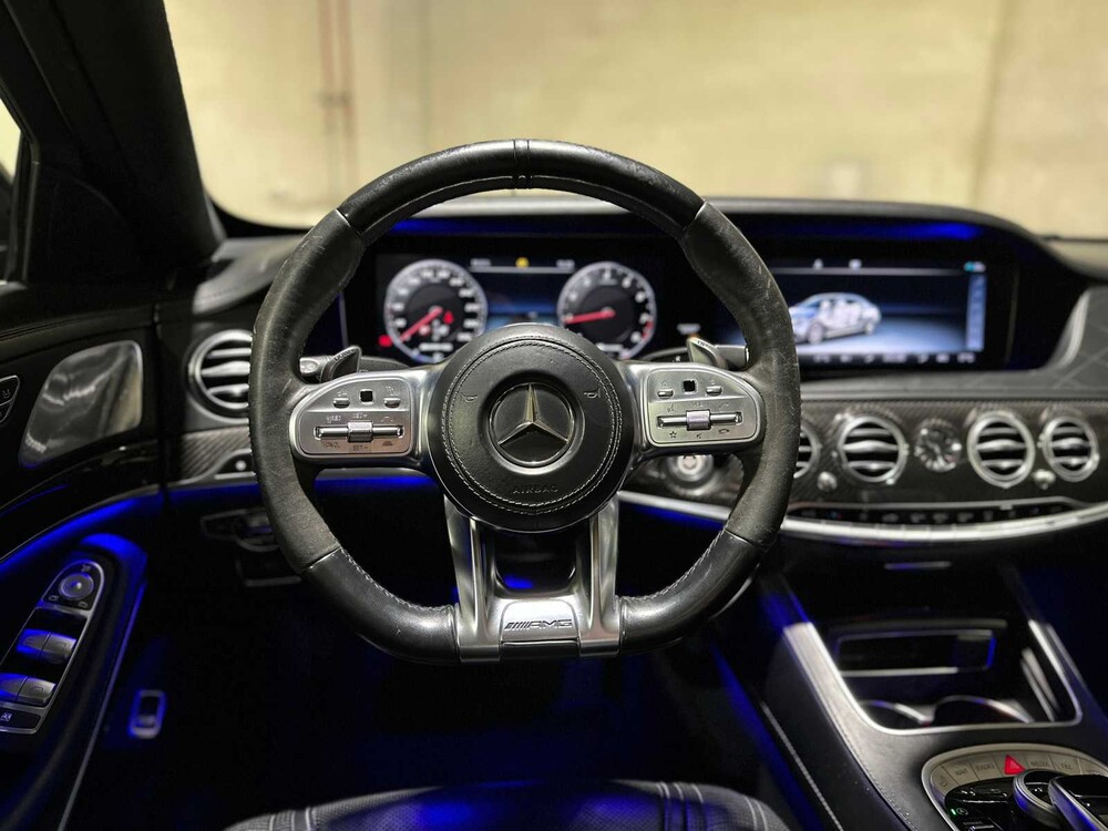 Mercedes-Benz S63 AMG 4.0 V8 4Matic+ Lang (Facelift) 612pk 2017 S-klasse, PZ-915-B