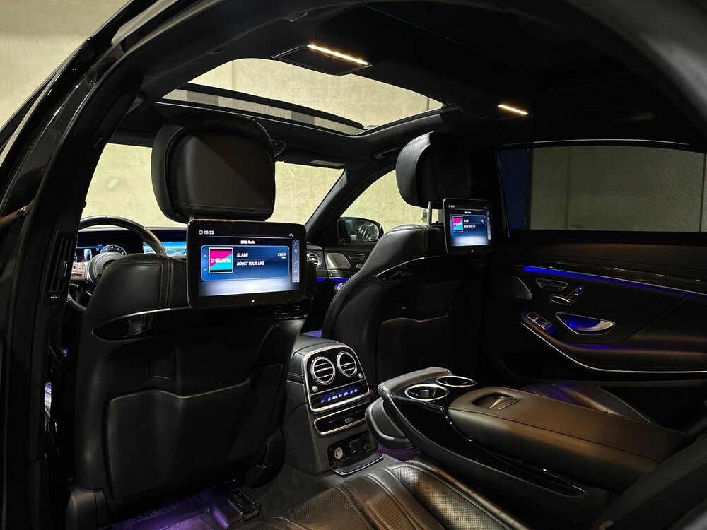 Mercedes-Benz S63 AMG 4.0 V8 4Matic+ Lang (Facelift) 612pk 2017 S-klasse, PZ-915-B