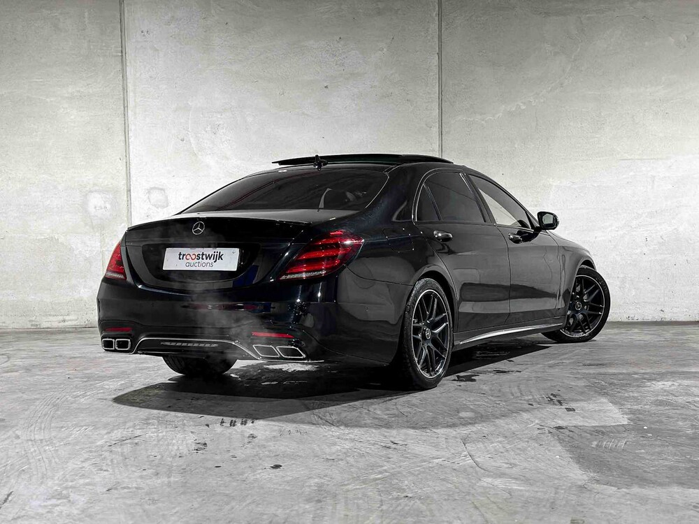 Mercedes-Benz S63 AMG 4.0 V8 4Matic+ Lang (Facelift) 612pk 2017 S-klasse, PZ-915-B