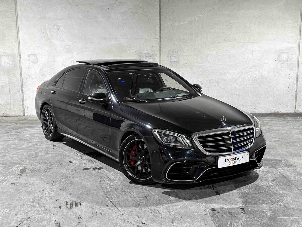 Mercedes-Benz S63 AMG 4.0 V8 4Matic+ Lang (Facelift) 612pk 2017 S-klasse, PZ-915-B