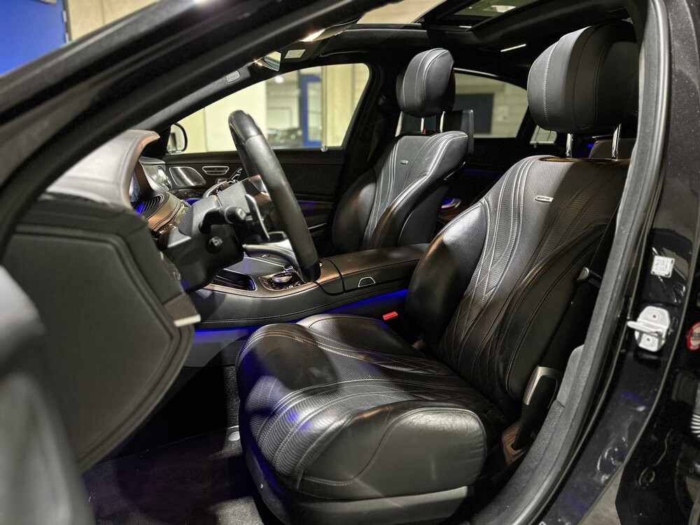 Mercedes-Benz S63 AMG 4.0 V8 4Matic+ Lang (Facelift) 612pk 2017 S-klasse, PZ-915-B