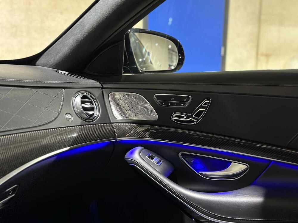 Mercedes-Benz S63 AMG 4.0 V8 4Matic+ Lang (Facelift) 612pk 2017 S-klasse, PZ-915-B