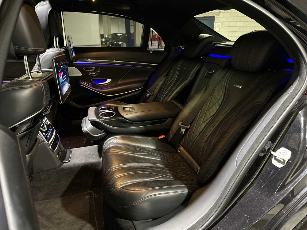 Mercedes-Benz S63 AMG 4.0 V8 4Matic+ Lang (Facelift) 612pk 2017 S-klasse, PZ-915-B