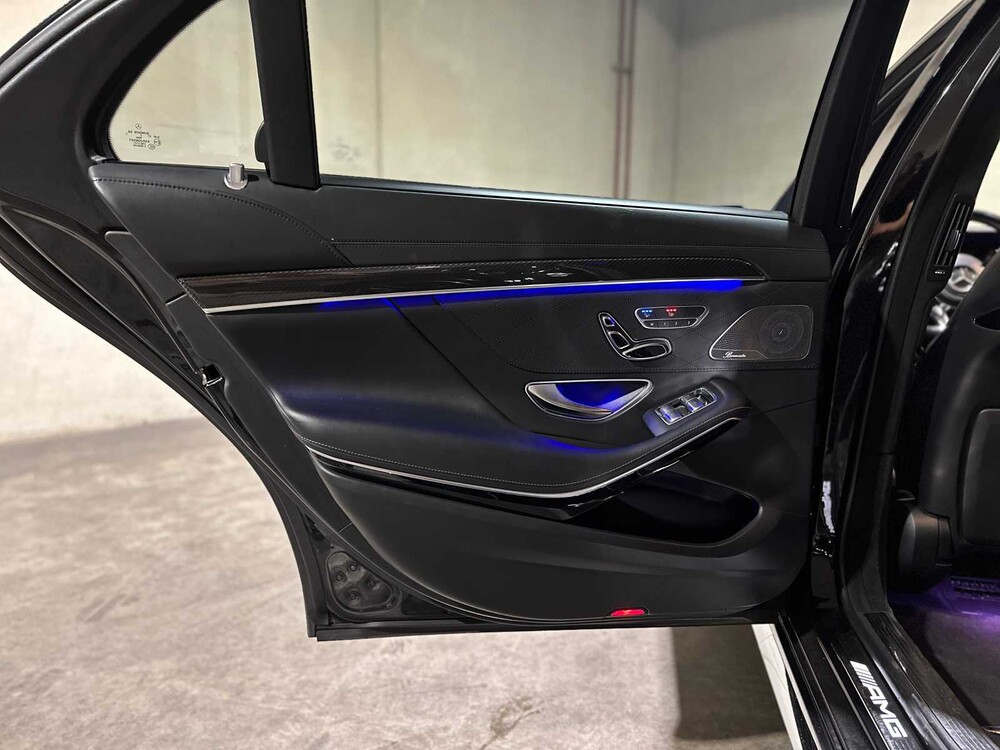 Mercedes-Benz S63 AMG 4.0 V8 4Matic+ Lang (Facelift) 612pk 2017 S-klasse, PZ-915-B