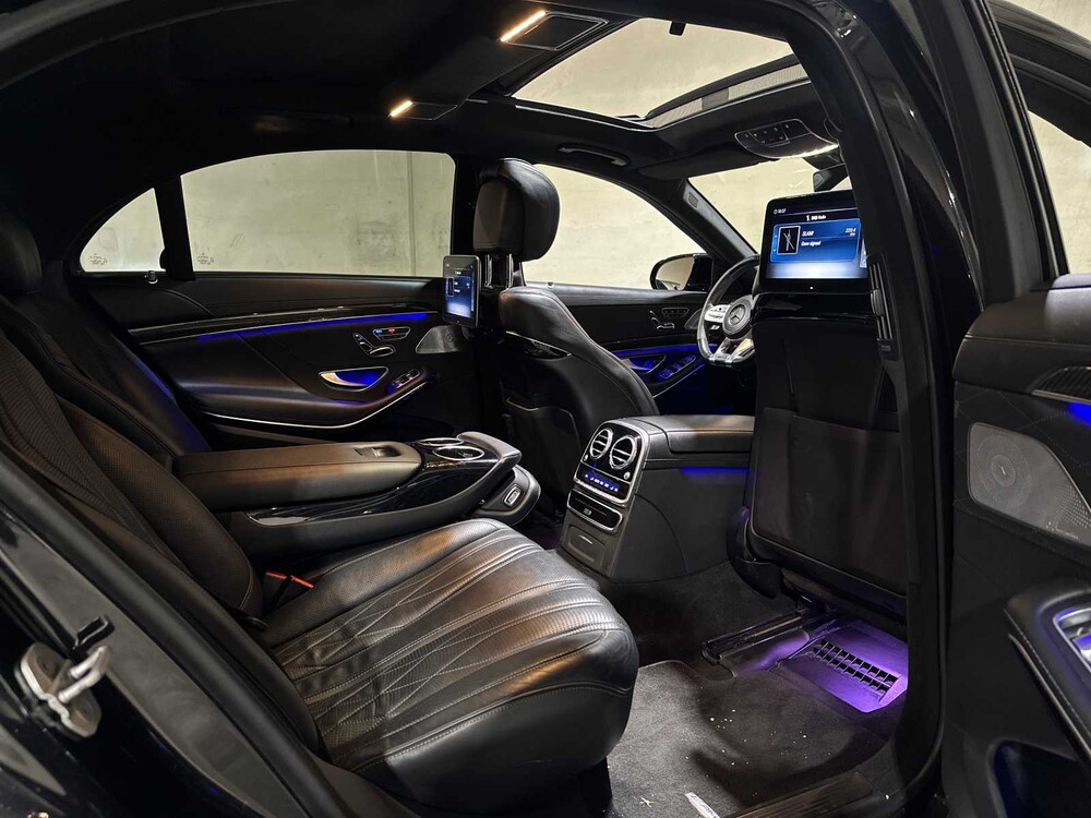 Mercedes-Benz S63 AMG 4.0 V8 4Matic+ Lang (Facelift) 612pk 2017 S-klasse, PZ-915-B