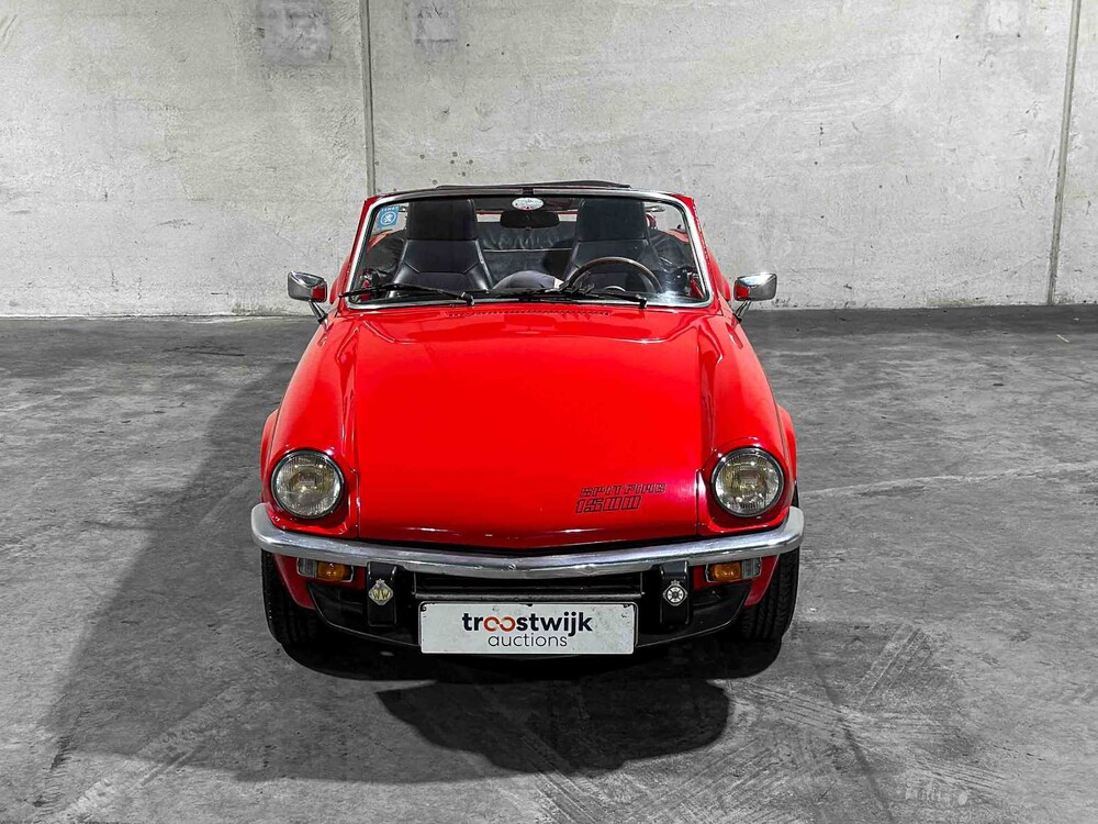 Triumph Spitfire 1500 Soft Top Twin Carburettor 71pk 1979 Cabriolet (Origineel-NL), DV-22-TS