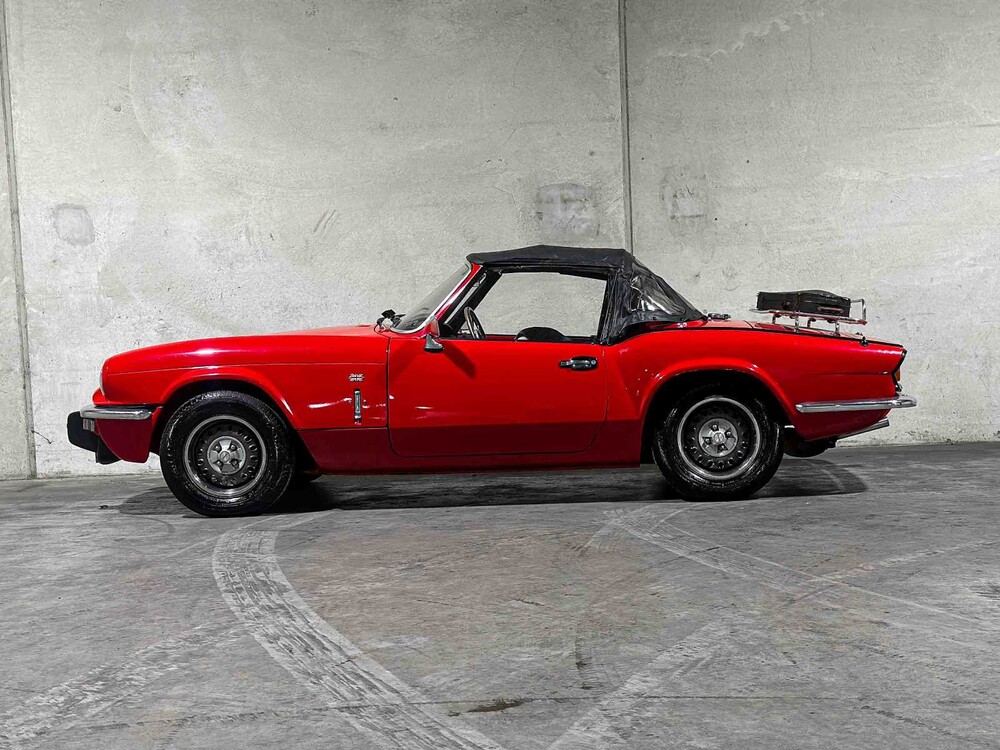 Triumph Spitfire 1500 Soft Top Twin Carburettor 71pk 1979 Cabriolet (Origineel-NL), DV-22-TS