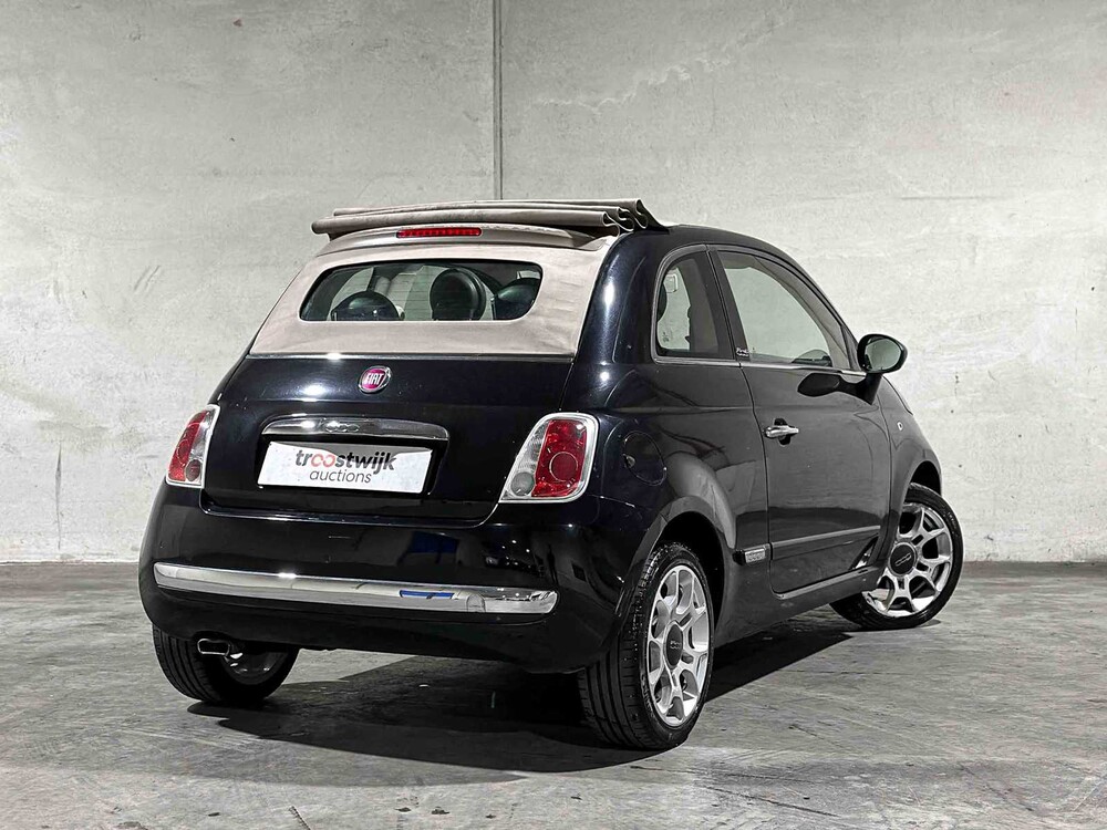 Fiat 500 C 0.9 TwinAir Rock Millionaire (Automaat) 86pk 2013, 7-KXV-75
