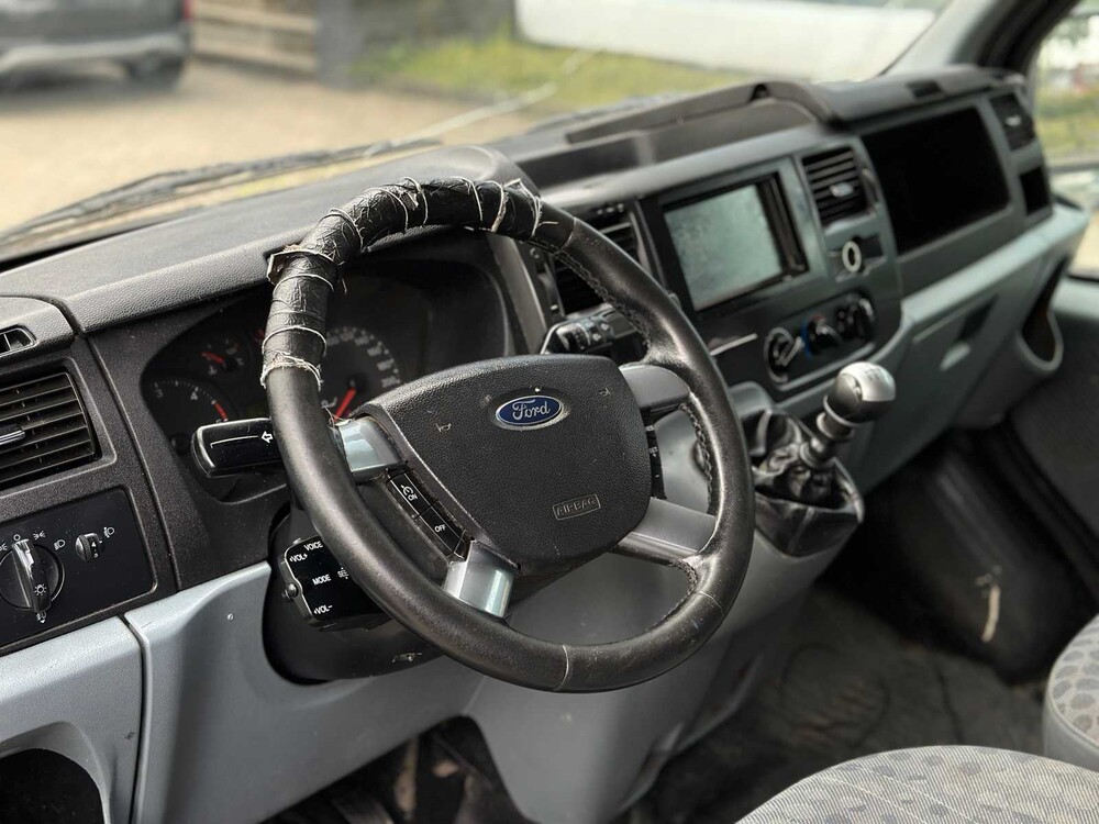 Ford Transit 280M 2.2 TDCI SHD DC 116pk 2009, 6-VFR-47 Bedrijfswagen Youngtimer