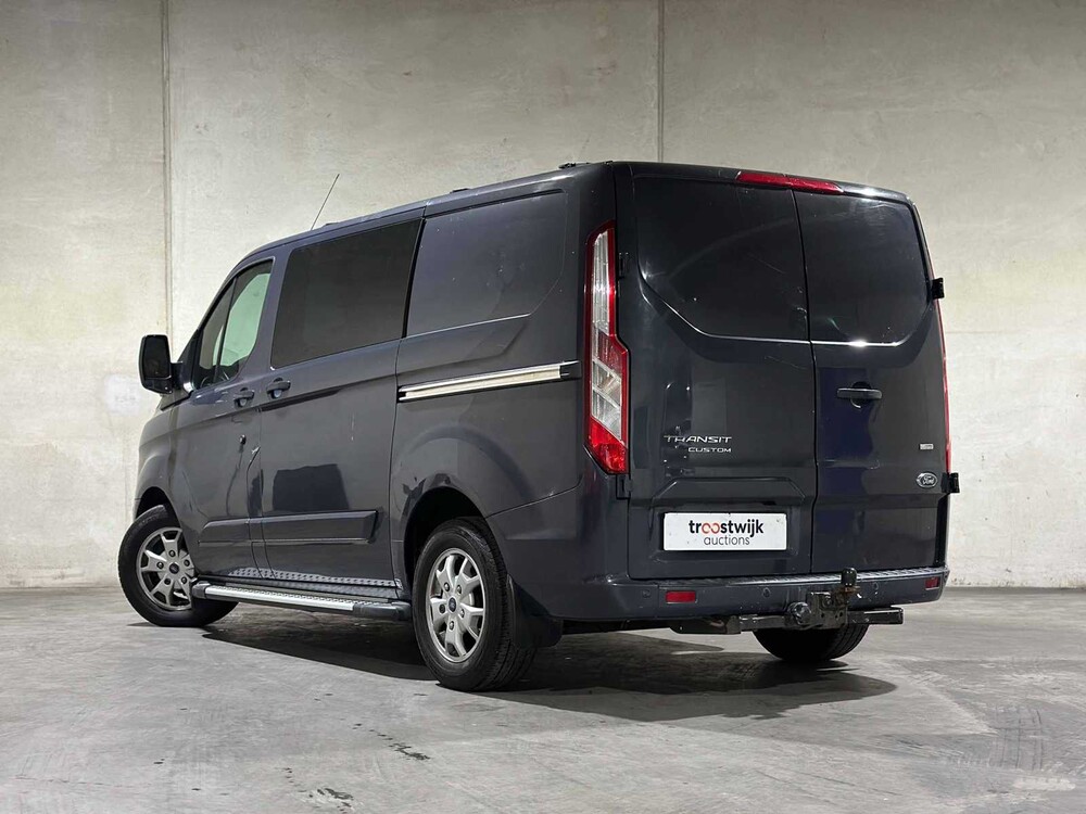 Ford Transit Custom 290 2.2 TDCI (DUBBELE CABINE) 125pk 2013, VDL-69-T Bedrijfswagen