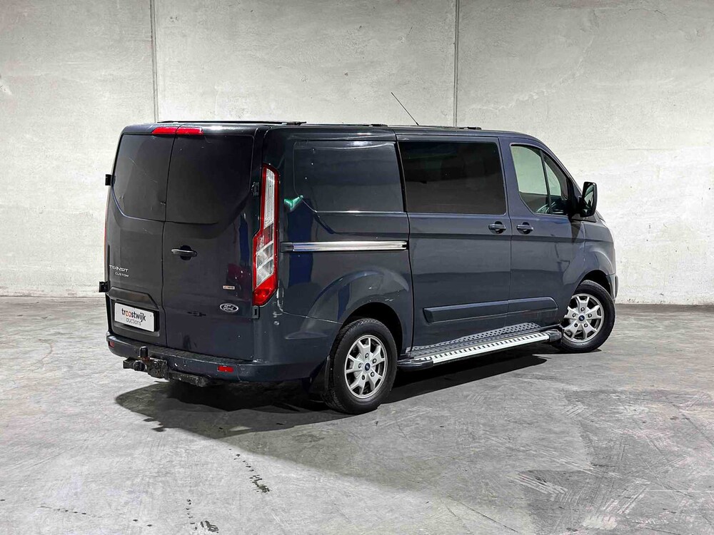 Ford Transit Custom 290 2.2 TDCI (DUBBELE CABINE) 125pk 2013, VDL-69-T Bedrijfswagen