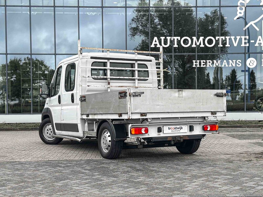 Fiat Ducato 35H KIPPER 2.3 MultiJet DC 7-persoons 131pk 2016, VS-739-X Bedrijfswagen