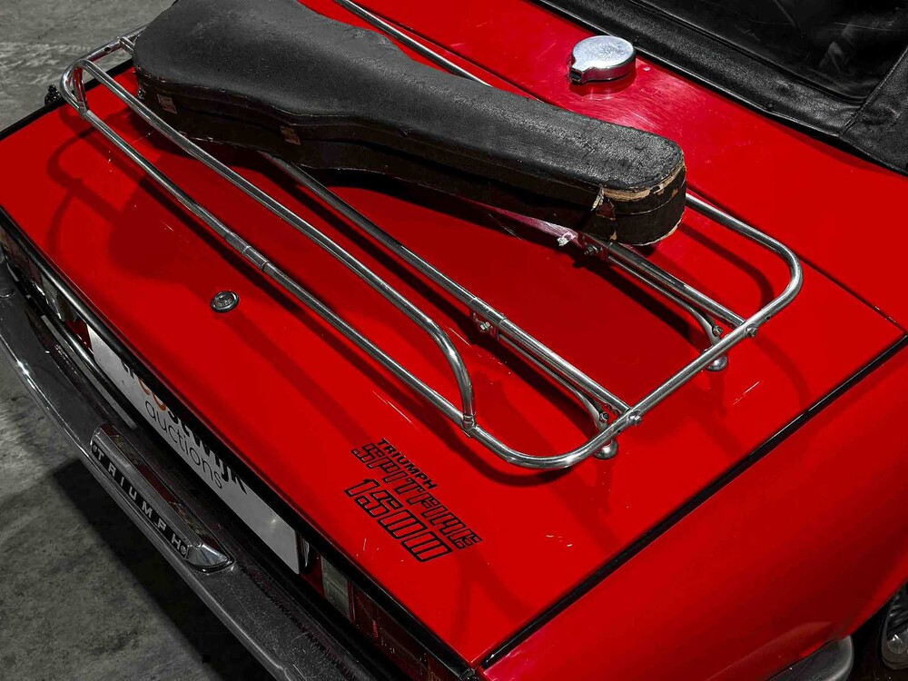 Triumph Spitfire 1500 Soft Top Twin Carburettor 71pk 1979 Cabriolet (Origineel-NL), DV-22-TS