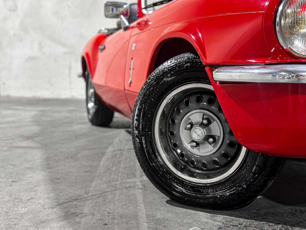 Triumph Spitfire 1500 Soft Top Twin Carburettor 71pk 1979 Cabriolet (Origineel-NL), DV-22-TS