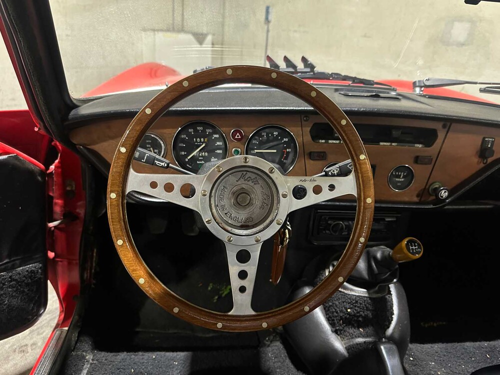 Triumph Spitfire 1500 Soft Top Twin Carburettor 71pk 1979 Cabriolet (Origineel-NL), DV-22-TS