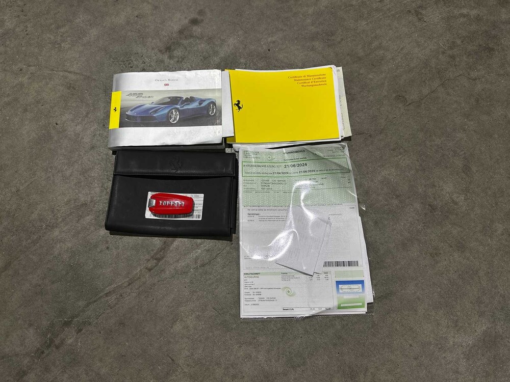 Ferrari 488 Spider 3.9 V8 670pk 2018 (Garantie)