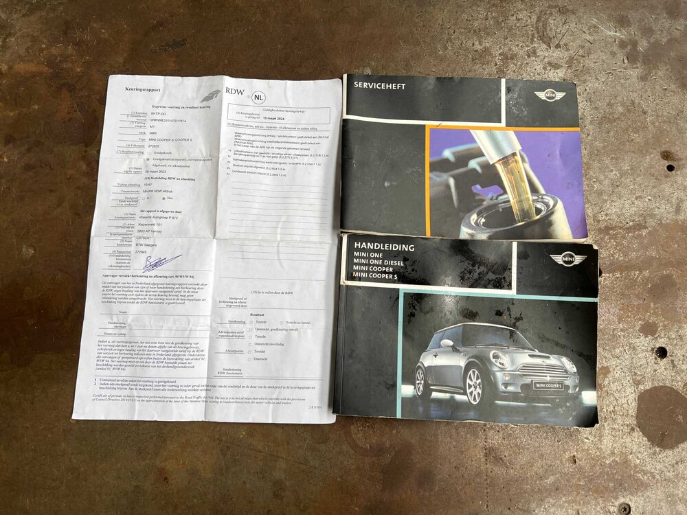 Mini Cooper S Chile 1.6 163PS 2003, 99-TP-DD