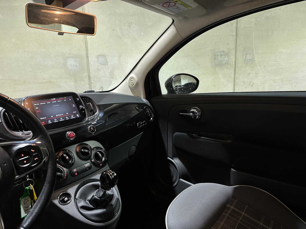 Fiat 500 0.9 TwinAir T Lounge 80pk 2017, PT-404-N