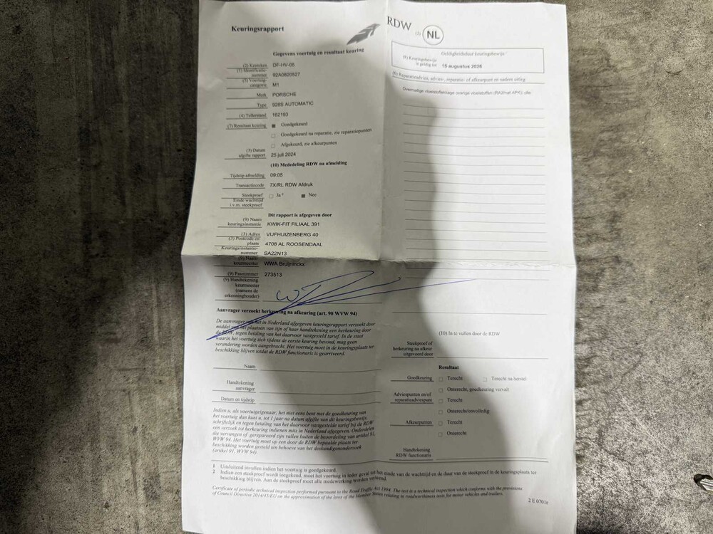 Porsche 928 S 4.7 V8 Coupé 300pk 1980, DF-HV-05 Oldtimer