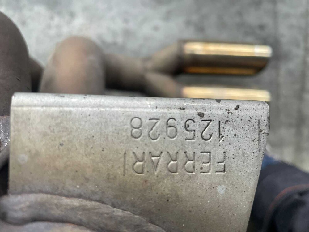 Ferrari Testarossa Uitlaatsysteem + Katalysator 1987