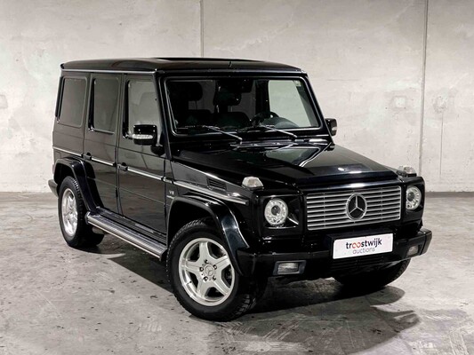 Mercedes-Benz G55 AMG 5.4 V8 St.Wagon 476pk 2005 G-klasse, J-500-JR Youngtimer