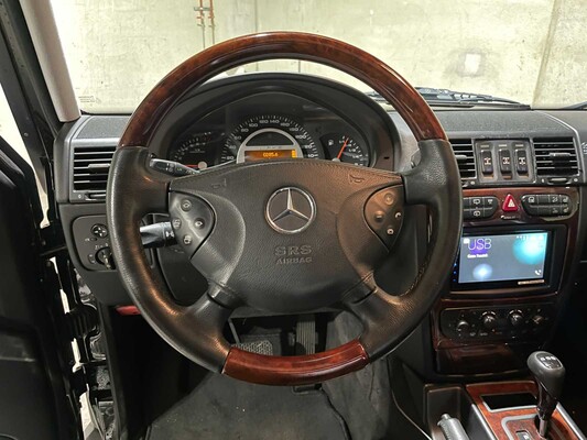 Mercedes-Benz G55 AMG 5.4 V8 St.Wagon 476pk 2005 G-klasse, J-500-JR Youngtimer