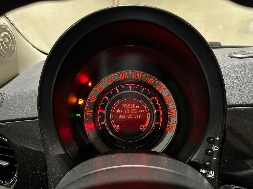 Fiat 500 C 0.9 TwinAir Rock Millionaire (Automaat) 86pk 2013, 7-KXV-75