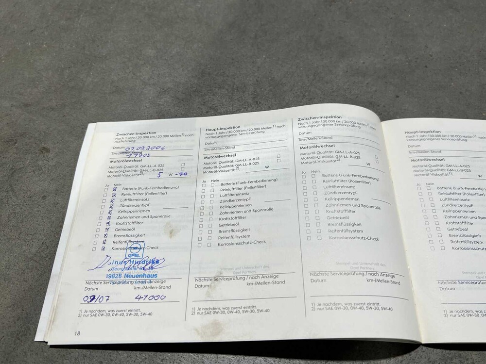 Opel Zafira 1.9 CDTi Enjoy 7-Personen 120PS 2005, P-660-PX