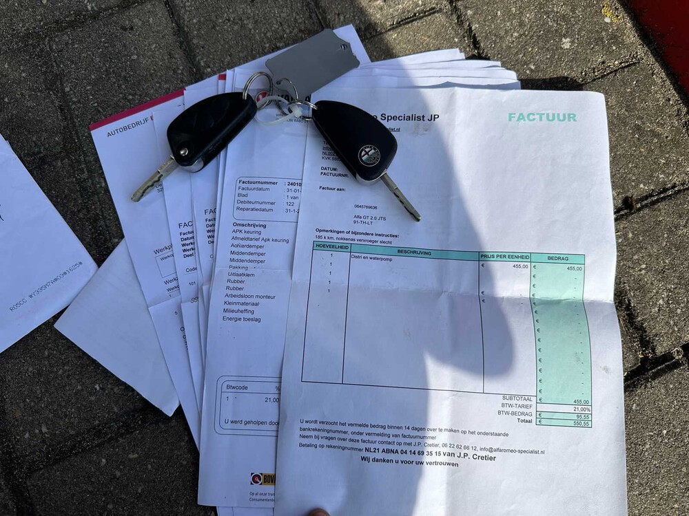 Alfa Romeo GT 2.0 JTS Collezione 166PS 2006, 91-TH-LT Youngtimer