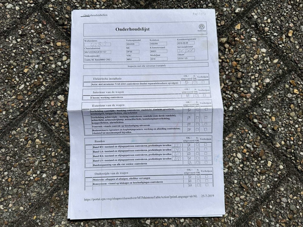 Volkswagen Caddy 2.0 TDI L1H1 BMT 4Motion Comfortline 122PS 2018, V-593-RK Nutzfahrzeug