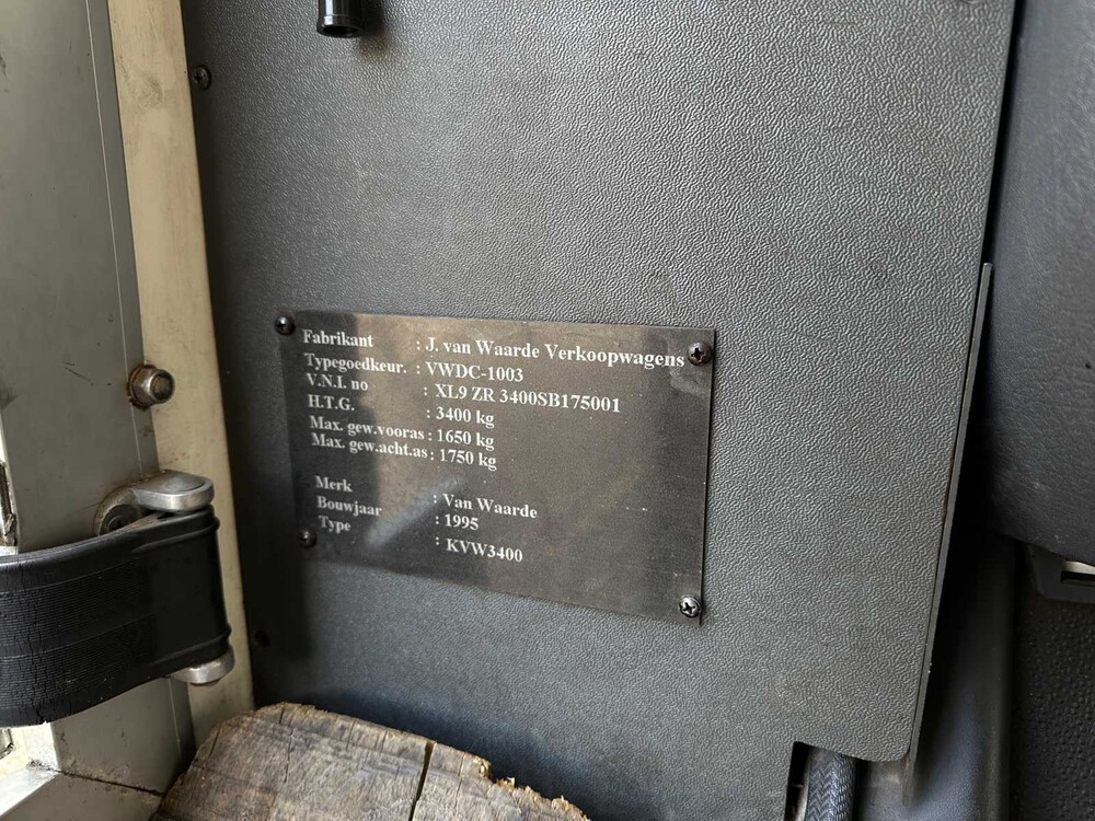 von Wert KVW3400 Verkauf LKW 86PS 1995, VH-DS-34