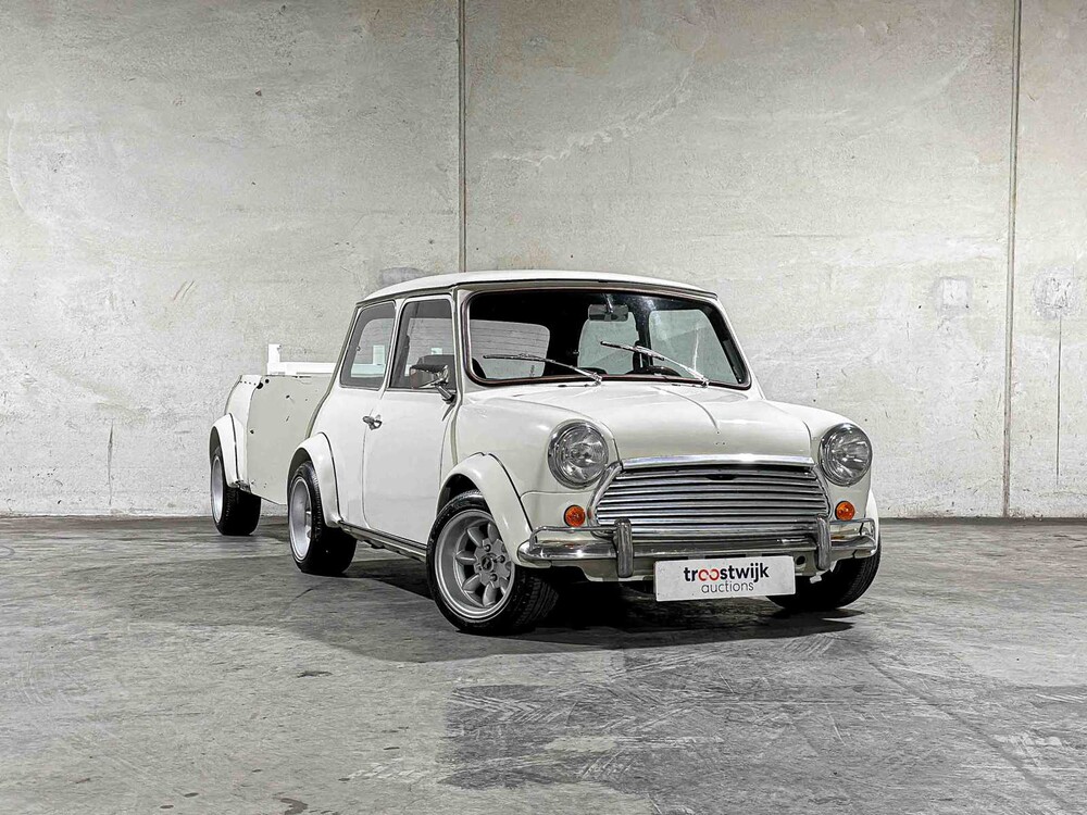 Austin Mini 1000 E Magic 42pk 1988, TD-30-YJ + Aanhanger