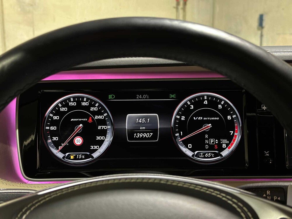 Mercedes-Benz S63 AMG 4Matic Lang 5.5 V8 585PS 2014 S-Klasse, JG-345-H