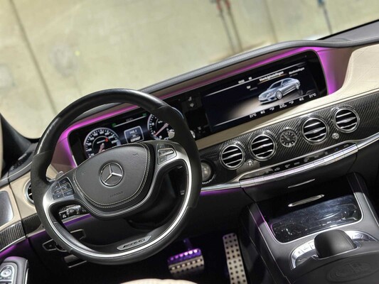 Mercedes-Benz S63 AMG 4Matic Lang 5.5 V8 585pk 2014 S-klasse, JG-345-H