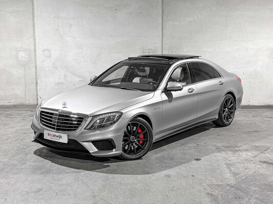 Mercedes-Benz S63 AMG 4Matic Lang 5.5 V8 585pk 2014 S-klasse, JG-345-H