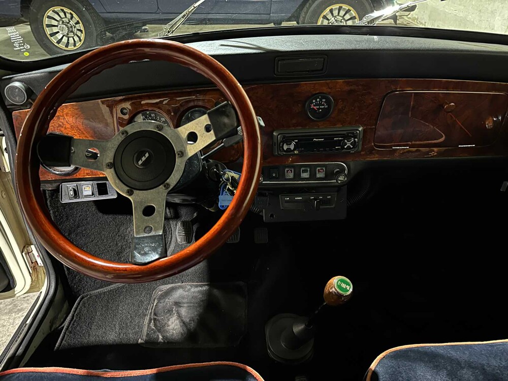 Austin Mini 1000 E Magic 42PS 1988, TD-30-YJ + Auflieger