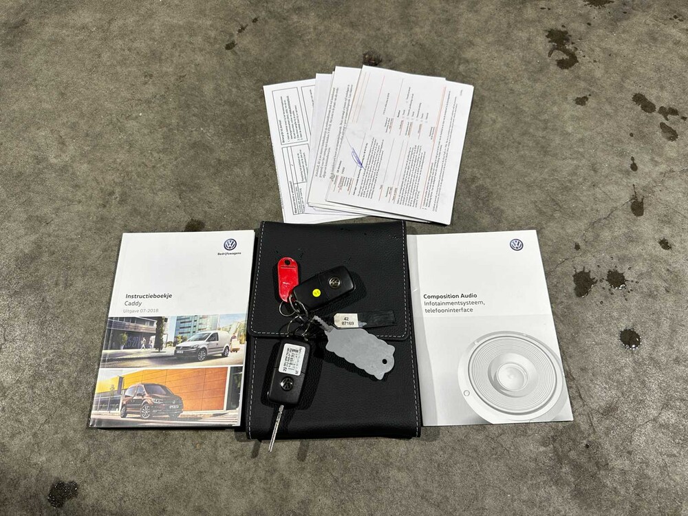 Volkswagen Caddy 2.0 TDI BMT Trendline 75PS 2018, V-970-SJ