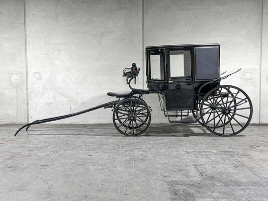 Koets Berline Klassieke Paardenkoets