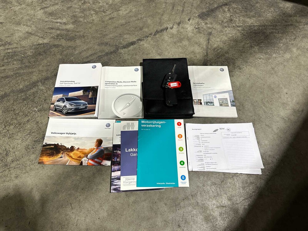 Volkswagen Golf Sportsvan 1.4 TSI Highline 125pk 2017, J-059-FG