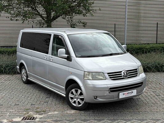 Volkswagen Transporter 2.5 TDI 340 Trendline DSG 5-Persoon 131pk 2009, 6-VDV-12